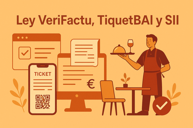 Comparativa VeriFactu TicketBAI SII